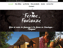Tablet Screenshot of fouliouze-perigord.com